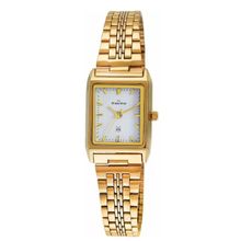PA Maxima 06112CMLY Gold White Dial Analog Watch For Women (S)