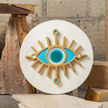 La Dimora Selections Evil Eye Wall Art