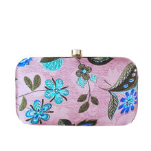 A Clutch Story Lilac Floral Printed Clutch