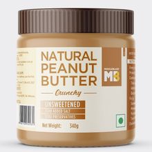 MuscleBlaze Natural Peanut Butter - Crunchy - Unsweetened