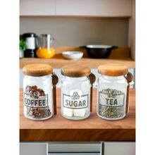 The Better Home Borosilicate Glass Jars with Lid 500Ml (Pack of 3)