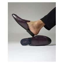 Rare Rabbit Sydney Burgundy Mules