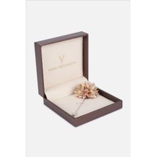 Van Heusen Men Beige Party Lapel Pin