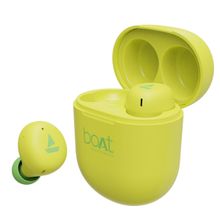 boAt Airdopes 381 N TWS Earbuds with IWP Technology, ASAP Charge & Upto 20H Playback (Spirit Lime)