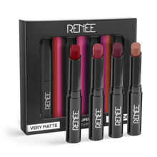 Renee Cosmetics Very Matte Lipsticks - Pack Of 4