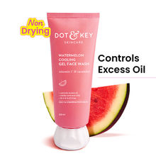 Dot & Key Watermelon & Vitamin C SuperGlow Gel Face Wash For Glowing Skin & Spots Reduction