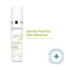 BiodermaNight Peel Sebium For Oily Acne Prone Skin With Glycolic Acid - Reduces Blemishes