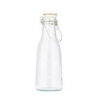 NATURALLY YOURS 1000ml Wide Mouth Glass Bottle with Ceramic Lid Airtight Storage
