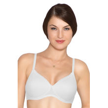 Amante Cotton Casuals Padded Non-Wired T-Shirt Bra - White