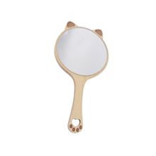 MAKEUP BY SITI Teddy Bear Wooden Hand Mirror