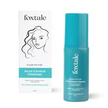 Foxtale Clear Picture Acne Control Cleanser For Oily And Acne Prone Skin