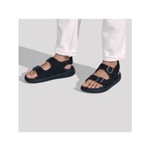 Neeman's Black Pure Whoosh Duo Glides Sandals