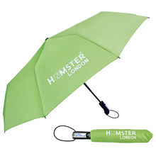 Hamster London Auto Upen & Close Green Umbrella