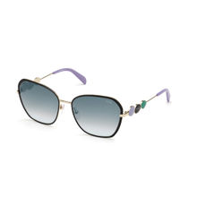 Emilio Pucci Grey Oval Sunglasses EP0128 58 32B