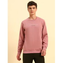 Cantabil Men Pink Sweatshirt