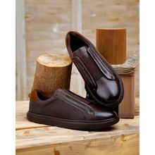 Bacca Bucci Boardroom Vegan Leather Sneakers Brown