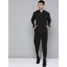 Alcis Men Black Solid Track Suits