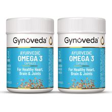 Gynoveda Omega 3 Capsules For Men And Women (Pack Of 2)