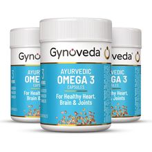 Gynoveda Omega 3 Capsules For Men And Women (Pack Of 3)