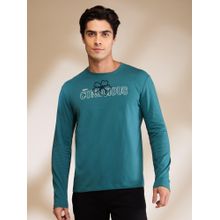 Being Human Blue Full Sleeves T-Shirt