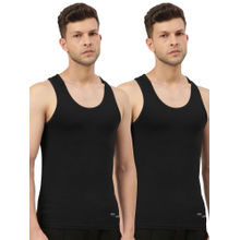 FREECULTR Twin Skin Bamboo Comfort Vest - Black (Pack of 2)