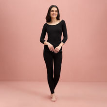 Ultra Light and Soft Thermal Top that stays hidden under clothes -NYOE05 Black