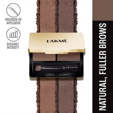 Lakme Facelift Brow Sculpt Palette With Dual Applicator, Natural Matte Finish