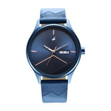 Fastrack Style Up Blue Dial Analog Watch for Men
