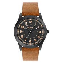 FCUK Black Dial Analog Watch For Men - FK00016A (M)