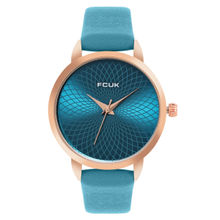 FCUK Turquoise Dial Analog Watch For Women - FK00023A (M)