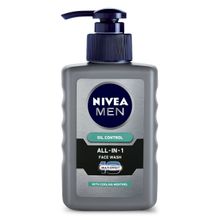NIVEA Men Face Wash, Oil Control for 12hr Oil Control with 10x Vitamin C Effect