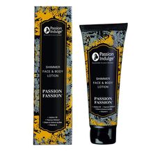 Passion Indulge Passion Fassion Gold and Silver Shimmer Face and Body Lotion with Vitamin E