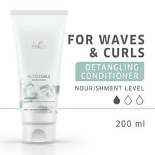 Wella Professionals NUTRICURLS Detangling Conditioner For Waves & Curls