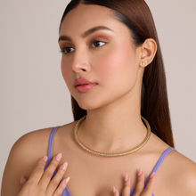 Pipa Bella by Nykaa Fashion Gold Spring Corded Adjustable Choker Necklace