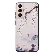 DOOBNOOB Spring & Summer Unique 3D Print Back Cover Case For Samsung Galaxy S21 (Light Purple)