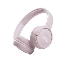 JBL Tune 510BT, On Ear Wireless Headphones with Mic, 40 Hrs Playtime, Pure Bass (Pink)