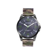 Mark Maddox Stainless Steel Watch Ip Gun And Camouflage Brace HM0123-14 (M)