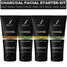 Spruce Shave Club Charcoal Facial Starter Kit