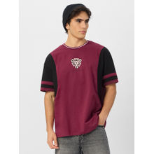 The Souled Store Official Iron Man Arc Men Oversized T-Shirt