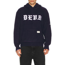 Deva States Blackletter Knitted Hoodie