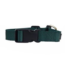 Heads Up For Tails Classic Nylon Dog Collar - Olive Green