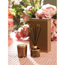 Pure Home + Living Brown Lavender & Chamomile Candle & Diffuser Set