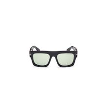 Tom Ford Men Acetate Green Lens Sunglasses - FT0711 53 01N (53)