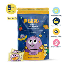 Plix Kids Supertots Multivitamin Gummies - Pulpy Mango