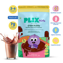 Plix Grow Buddy Nutritional Powder For Kids - Chocolate