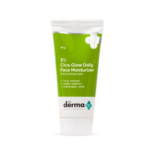 The Derma Co. 5% Cica-glow Moisturizer With Alpha Arbutin & Tranexamic Acid For Glowing Skin