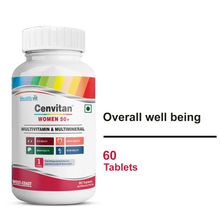 Healthvit Cenvitan Women 50+ (Multivitamin & Multimineral) 60 Tablets