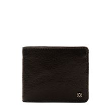 Eske Jody Leather Men's Two Fold Wallet Brown Ozone