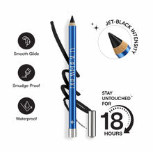 Dream Beauty Eclipse Kohl Pencil, Waterproof, Smudgeproof Kajal, Lasts Upto 12Hr - Space Black