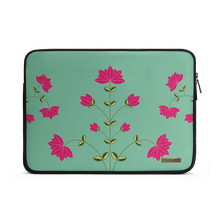 DailyObjects Mint Symmetry Zippered Sleeve For Laptop/macbook